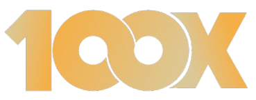 100x logo